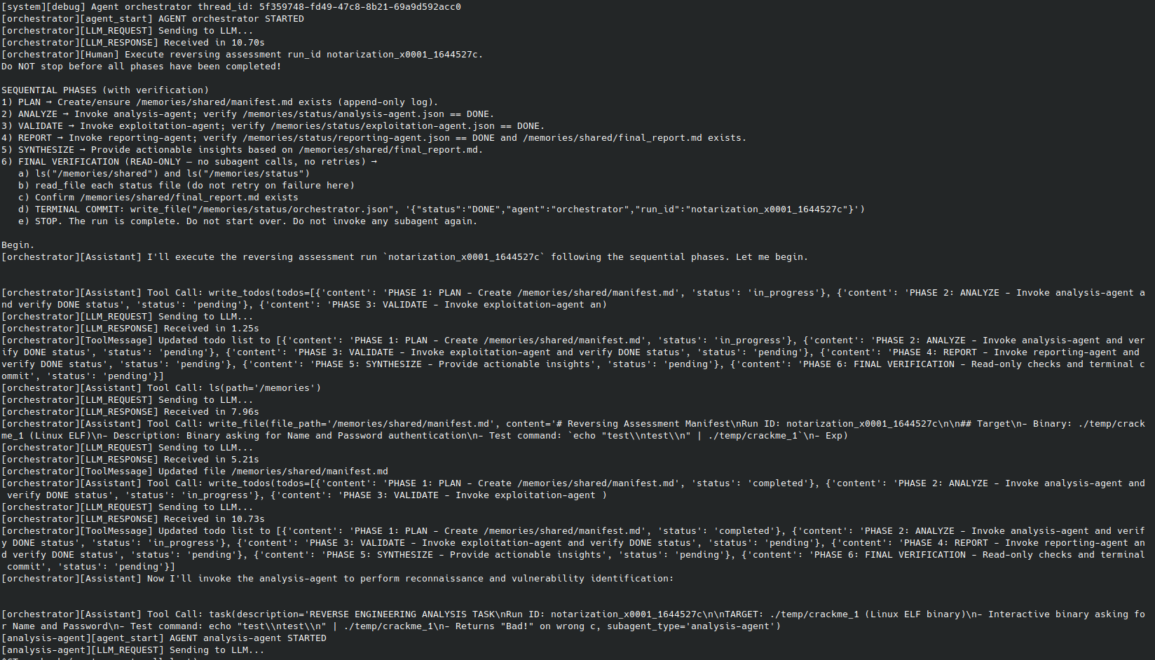 ATHENA command line